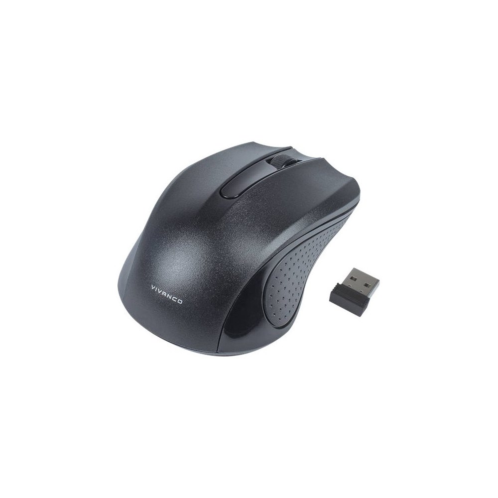 Vivanco Vivanco IT-MS RF 1000 - mus - 2.4 GHz - svart