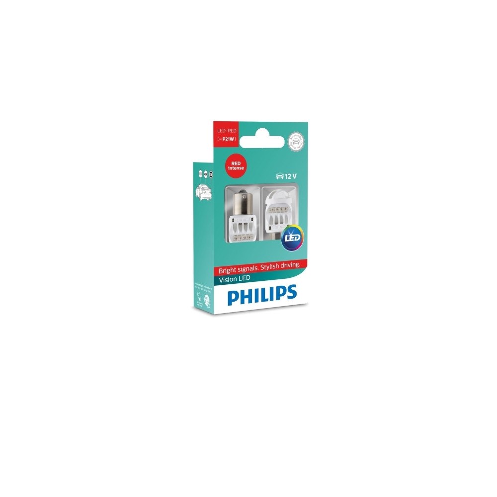 Philips Philips VisionLED signallampa för bil 12839REDX2, LED, Broms...