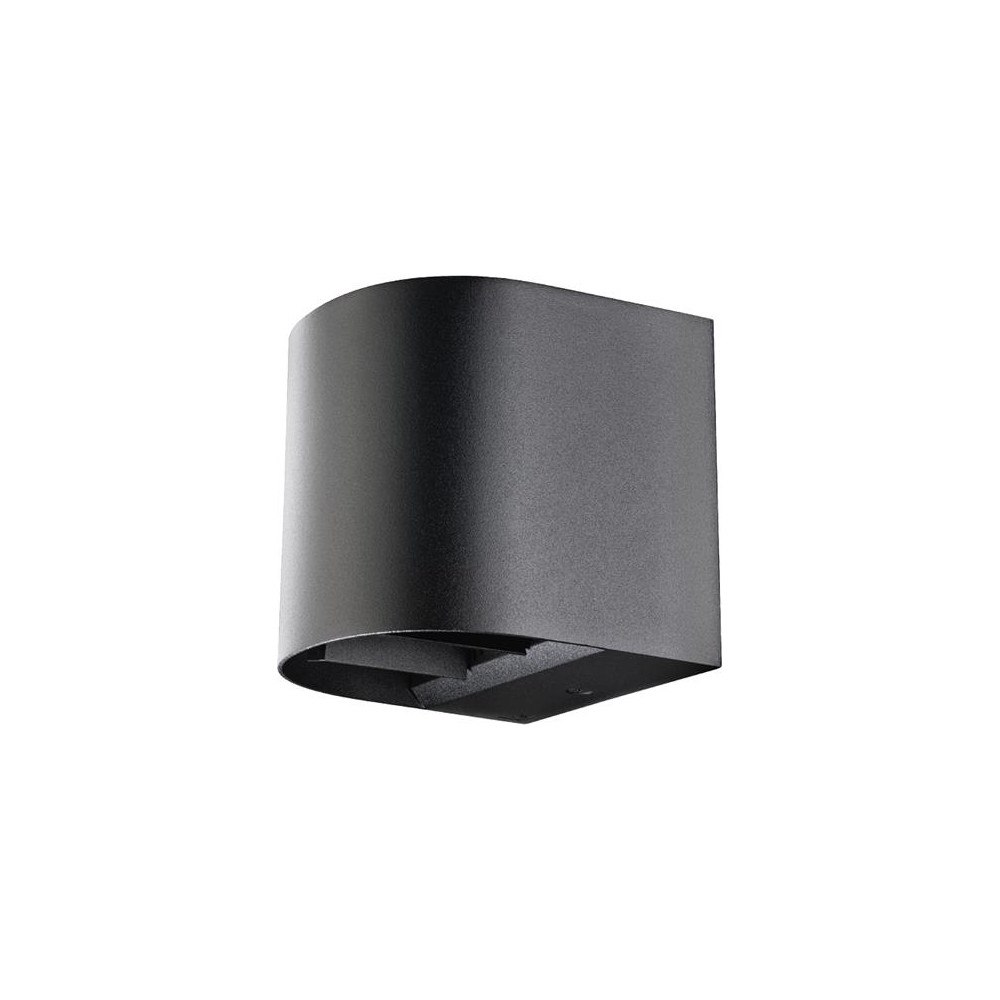 sg armaturen SG ARMATUREN Artes Rund Svart 360lm 2700K Ra&gt80 Bakkantdim...