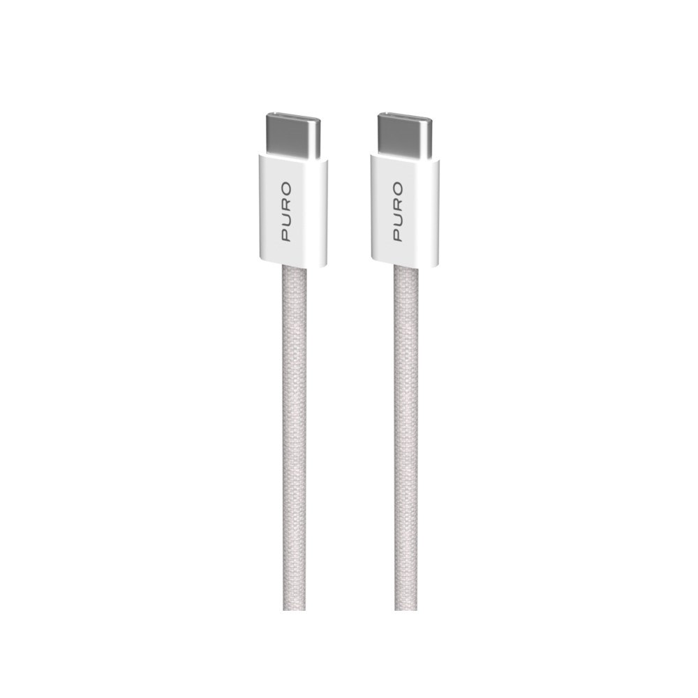 PURO PURO PUCCCFABK415MTBEG, 1,5 m, USB C, USB C, USB 2.0, Beige,...
