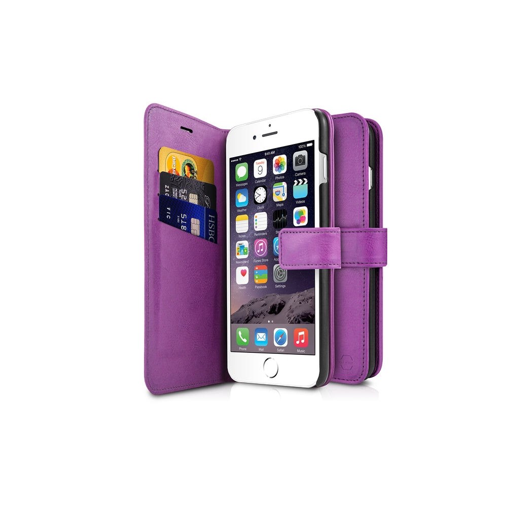 ITSkins ITSKINS AP67-BOOKC-PRPL, Plånbok, Apple, iPhone 6s, 11,9 cm...