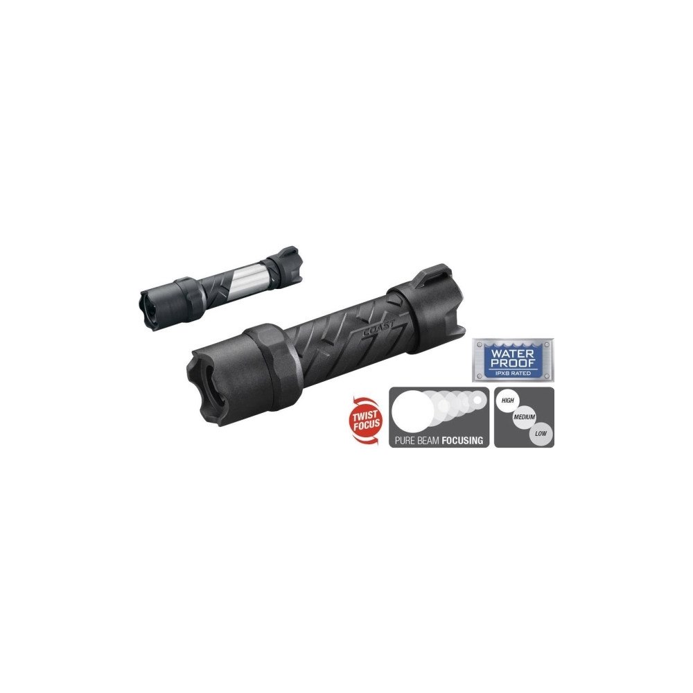 Coast Coast Polysteel 200 LED (RGB) ficklampa Batteridriven 250 lm...