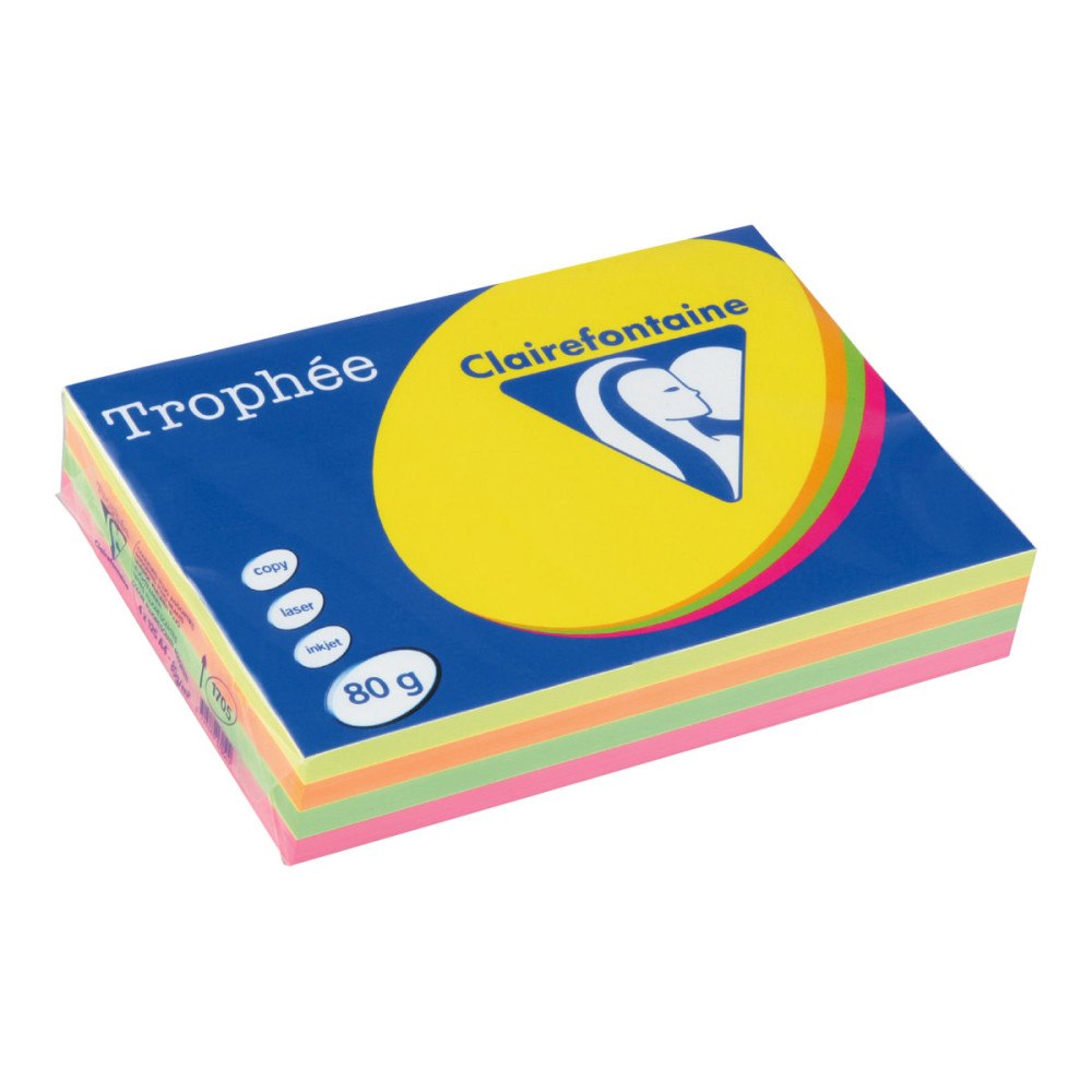 Clairefontaine Clairefontaine Trophée - tonat papper - 500 ark - A4 - 80 g/m²