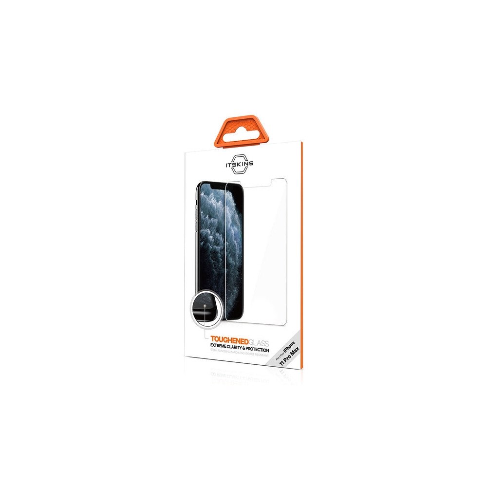 ITSkins ITSKINS APXM-GLSFP-TRSP, Apple, iPhone 11 Pro Max, Fallsäker...