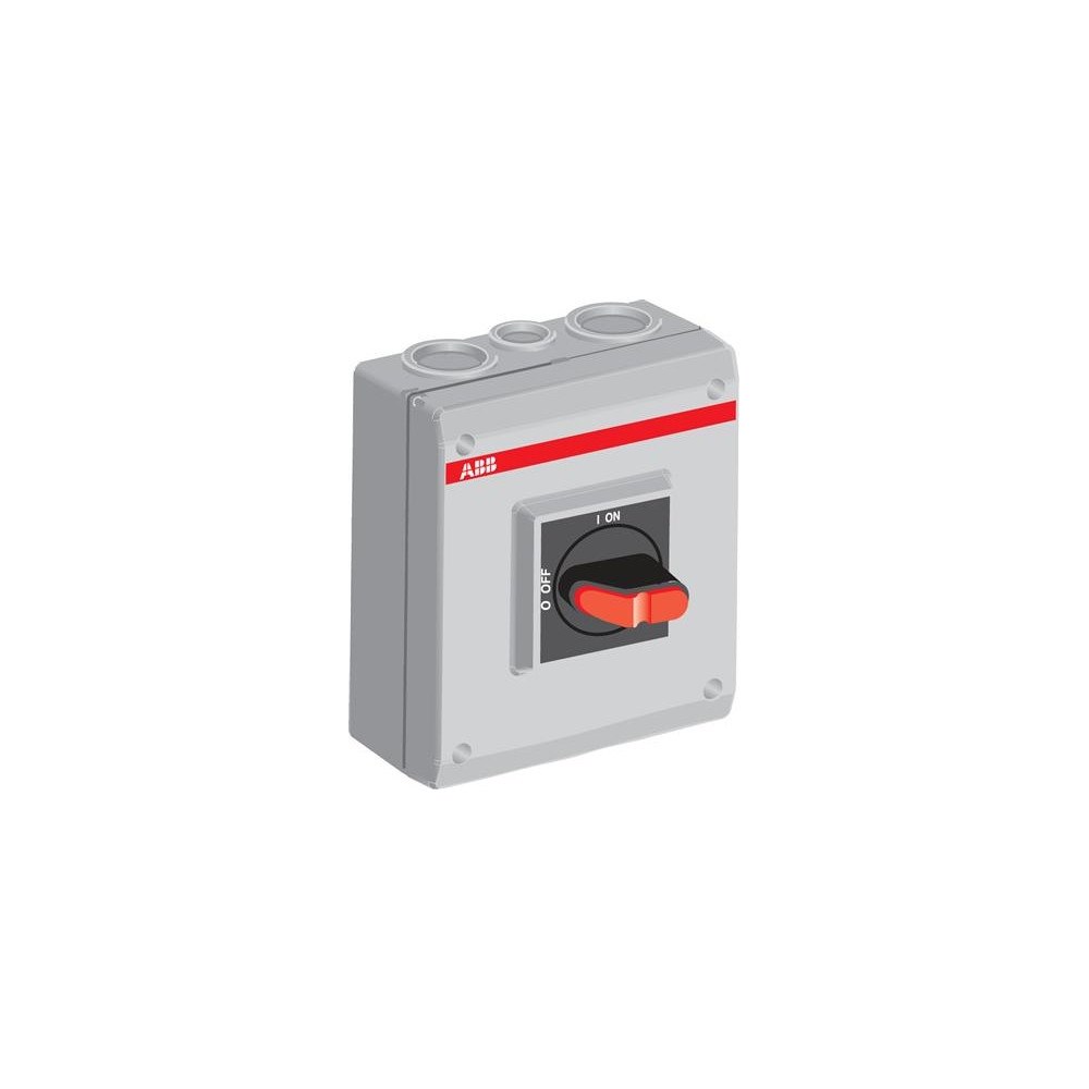 ABB ABB Sikkerhedsafbryder EMC 3 polet + 1NO, 16A 4 udslag til M...