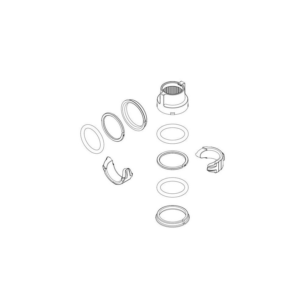 DAMIXA Reparationssats för slitdelar till tappkran och utloppshuvud