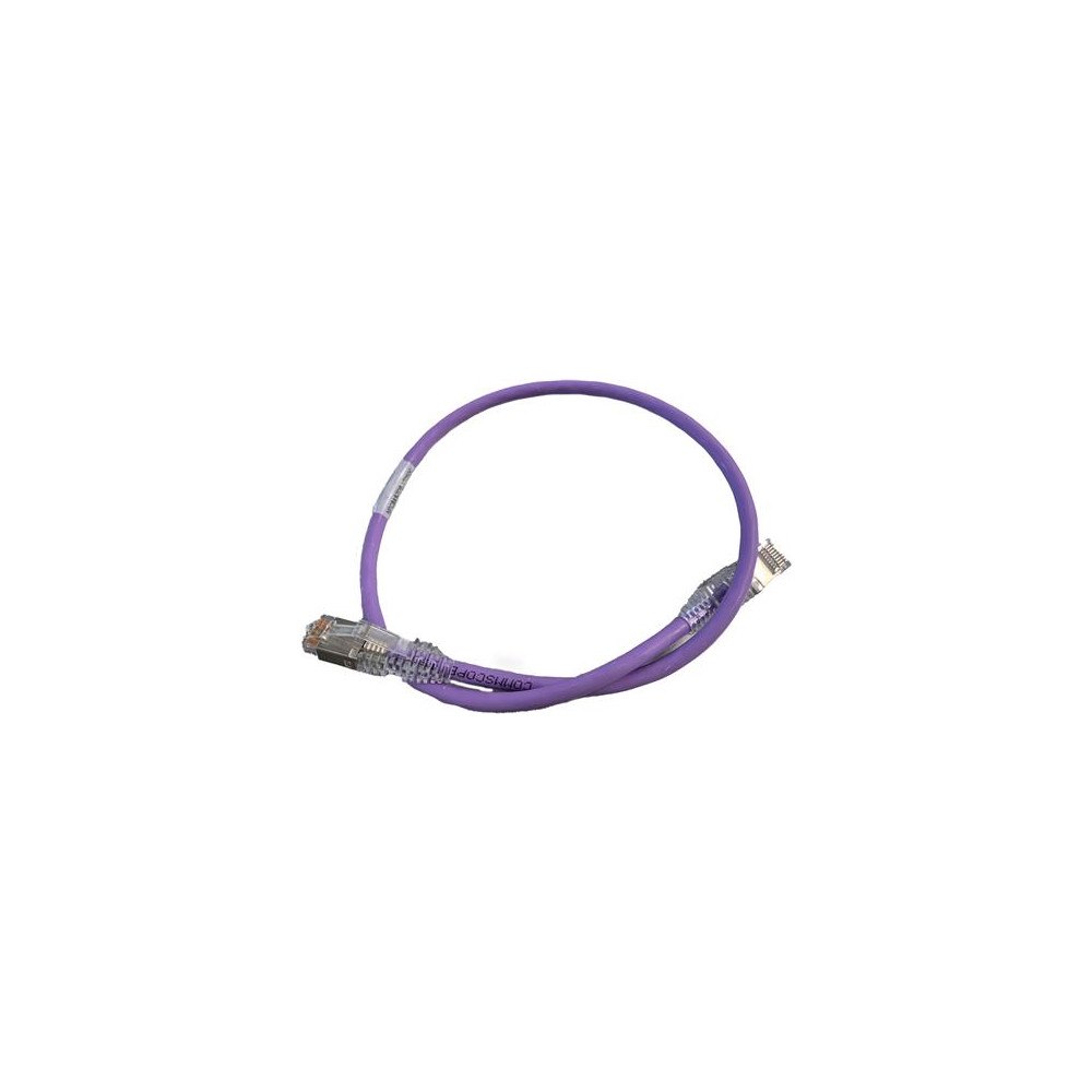 amp netconnect NETCONNECT Patchkabel Cat 6A S/FTP PiMF, längd: 0,5 m färg:...