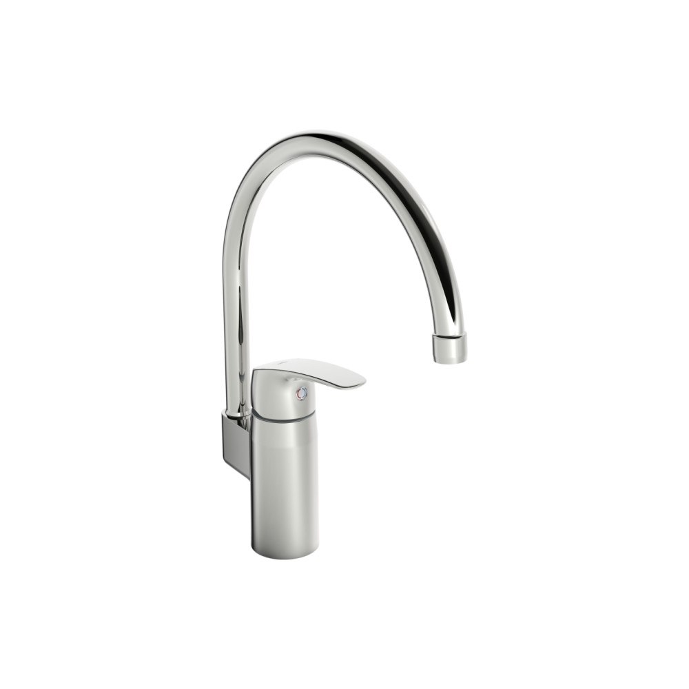 ORAS Oras Safira köksblandare med hög pipa och flexibla anslutnin...