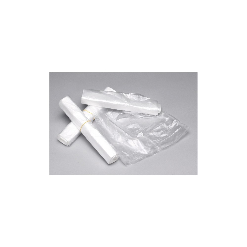 NORDISKT PAPPER AB Avfallspåsar, ld, 40 l, 60 x 60 cm, genomskinliga, rulle med...