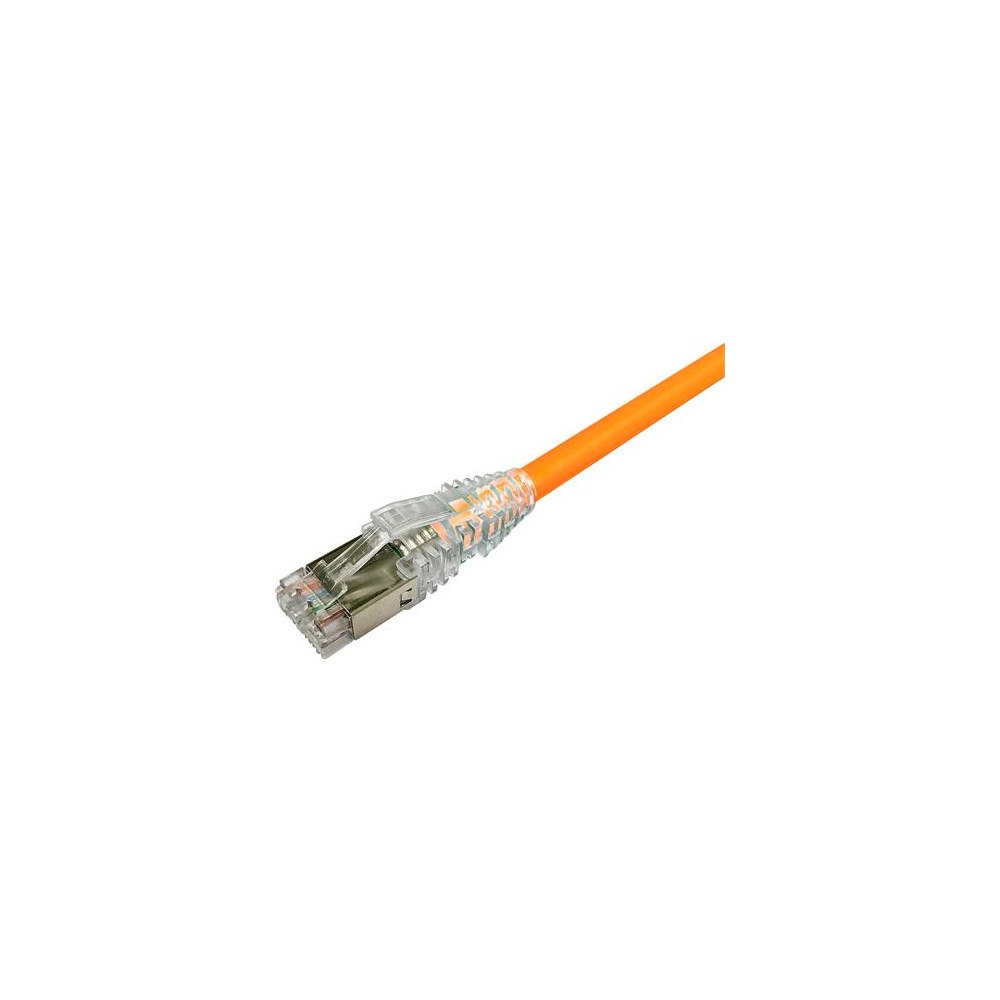 amp netconnect NETCONNECT Patchkabel cat 6A S/FTP PiMF, längd: 0,5 m färg:...