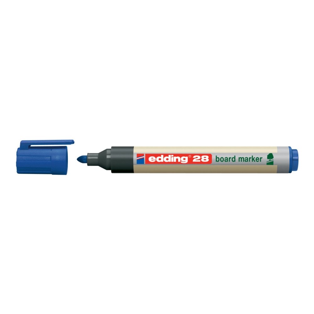 edding Whiteboardmarker edding 28 Ecoline, rund, ass. färger, box m...