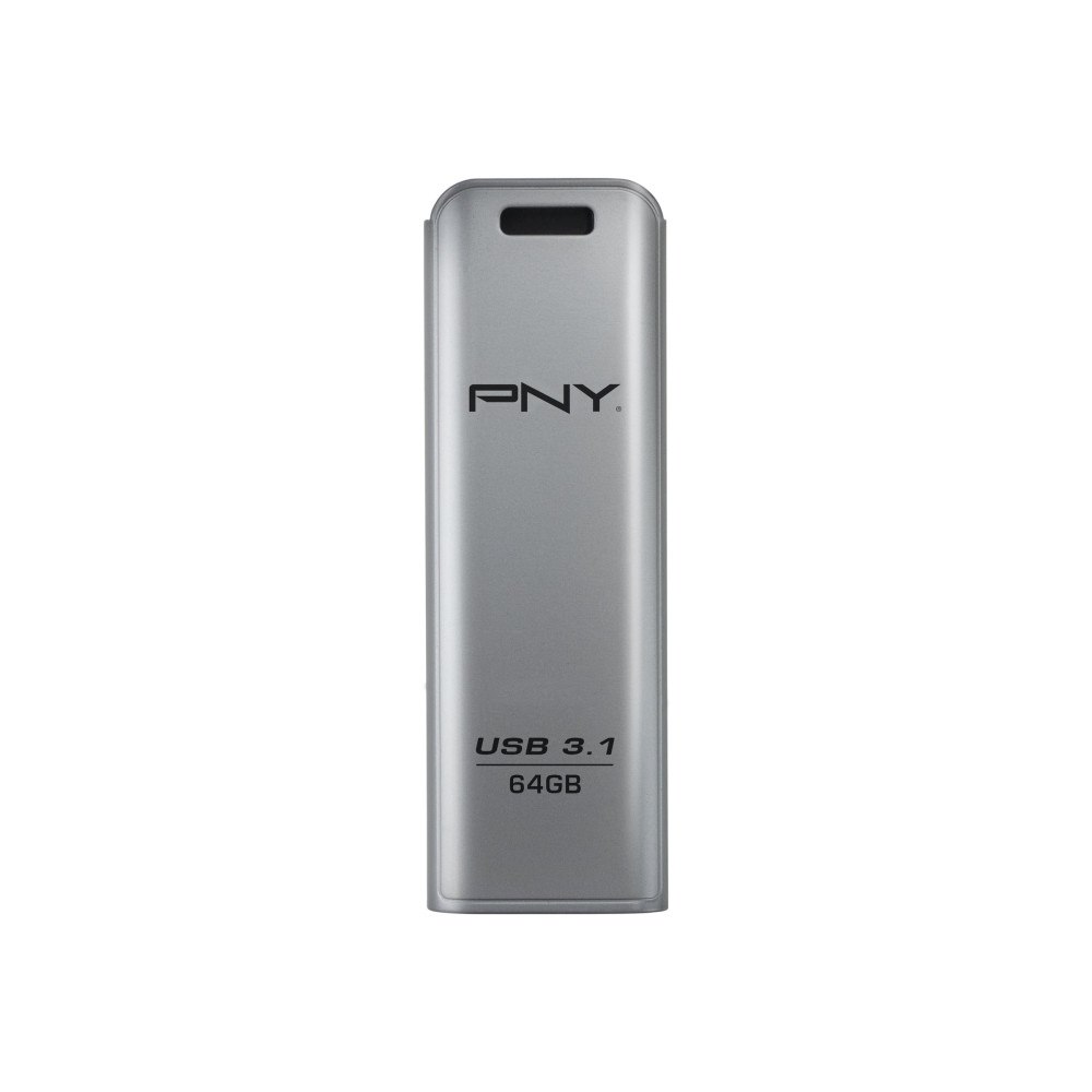PNY Technologies PNY Elite Steel - USB flash-enhet - 64 GB