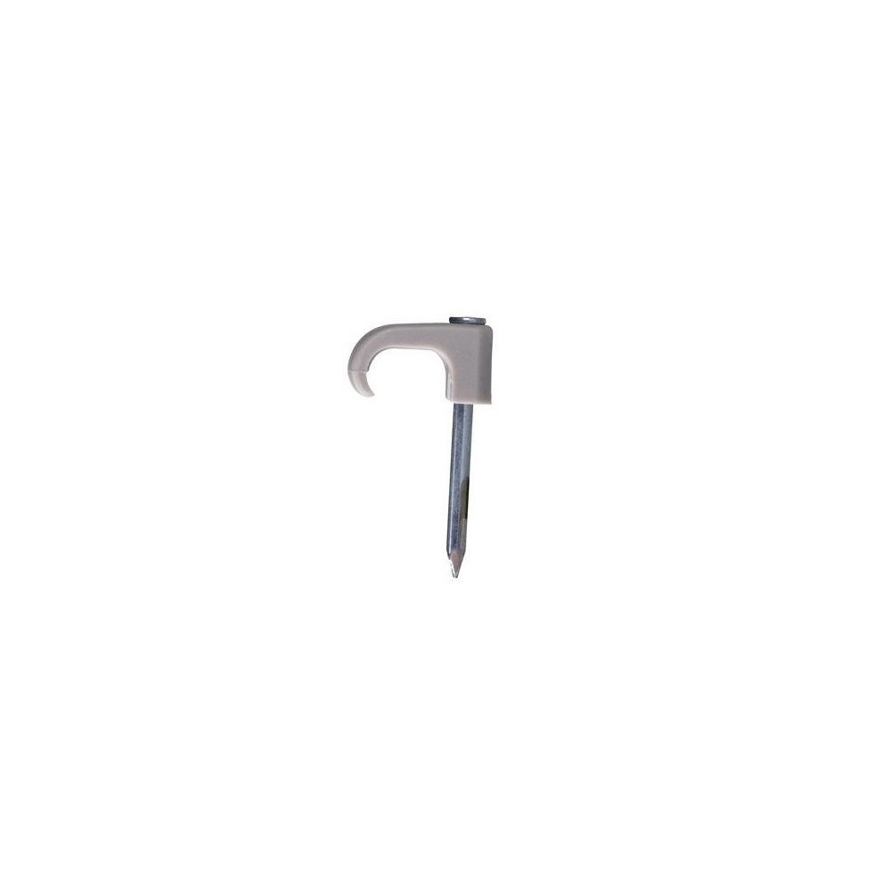 Thorsmann Clips platt TC 6x10/25 mm vit