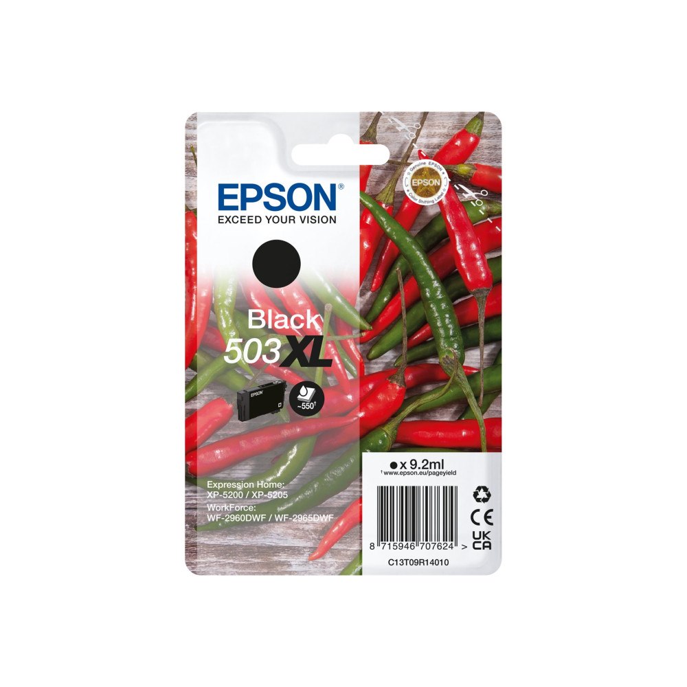 EPSON Epson 503XL Singlepack - XL - svart - original - bläckpatron