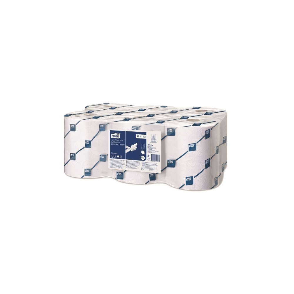 TORK Håndklædeark Tork H12 Advanced hvid 2-lags enMotion 143m hvi...