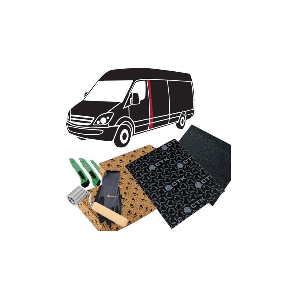 CTK CTK Ljuddämpningspaket för skiljeväggar för varumottagning s...