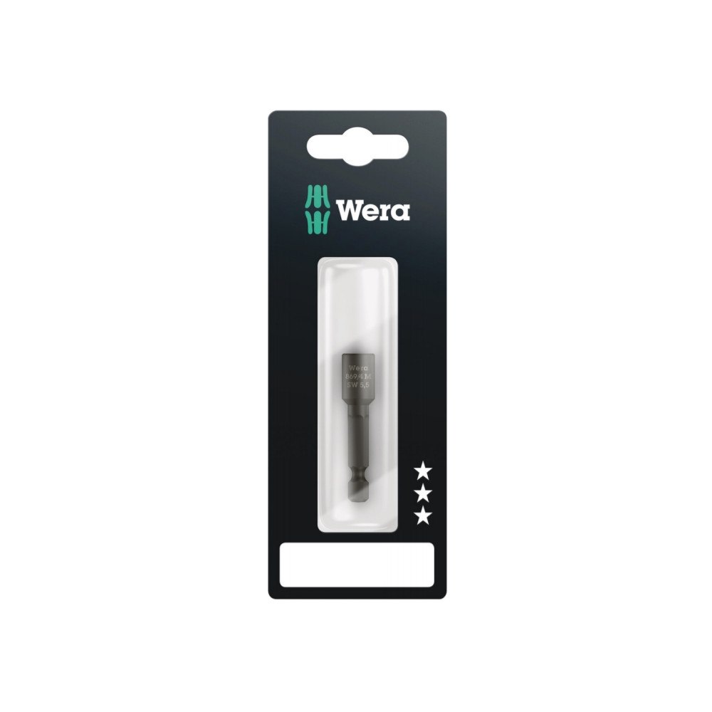 Wera Wera 869/4 M SB, 1 styck, Hexagonal, 25,4 / 4 mm (1 / 4"), S...