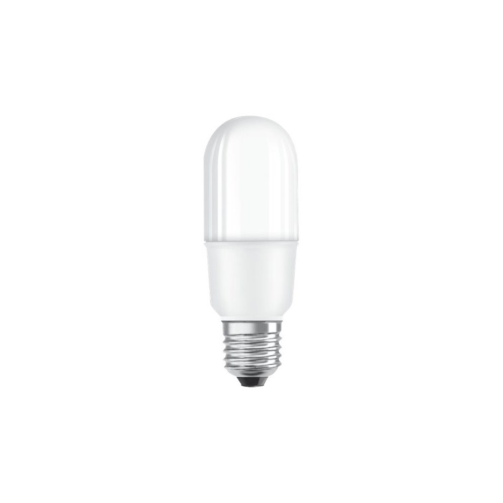 LEDVANCE OSRAM LED STAR Stick - LED-glödlampa - glaserad finish - E27 - 8 W - varmt vitt ljus - 2700 K