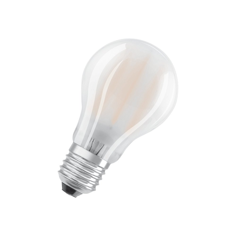 LEDVANCE OSRAM LED SUPERSTAR - LED-glödlampa med filament - form: A60 - glaserad finish - E27 - 7.8 W - svalt vitt ljus - 4000 K
