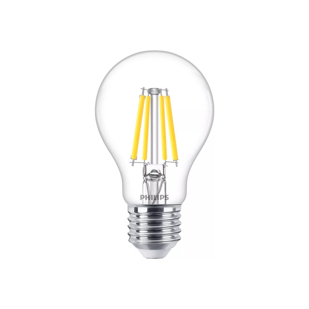 Philips Philips MASTER Value - LED - form: A60 - klar finish - E27 - 3.4 W - varmt vitt ljus - 2700 K