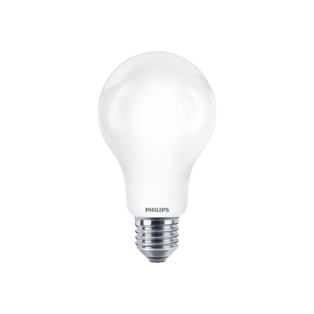 Philips Philips - LED-glödlampa med filament - form: A67 - glaserad finish - E27 - 17.5 W - svalt vitt ljus - 4000 K