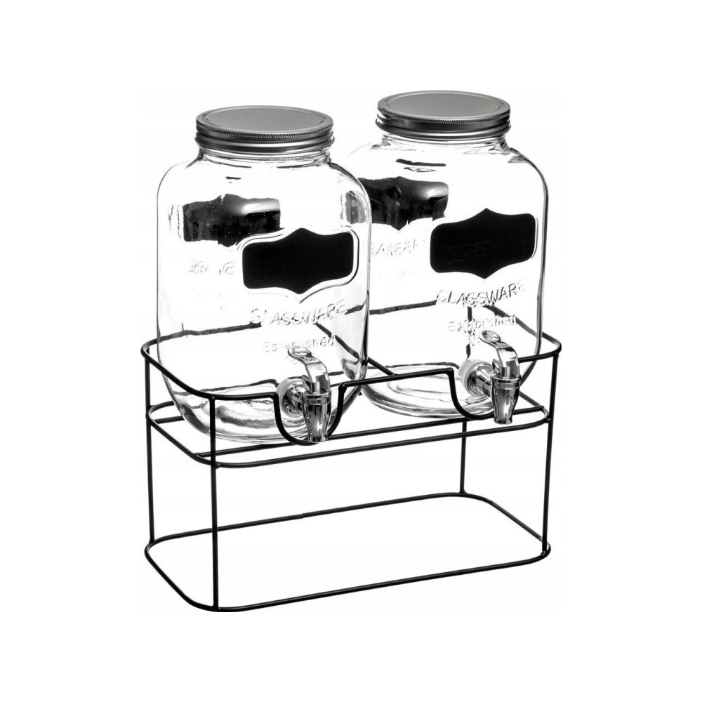 Usorteret Secret de Gourmet Dubbel dryckesautomat på stativ, 4L x 2 st...