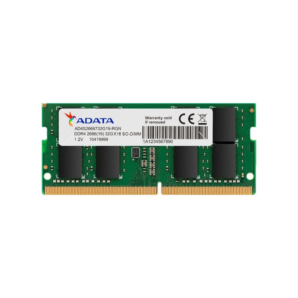 ADATA Technology ADATA Premier Series - DDR4 - modul - 4 GB - SO DIMM 260-pin - 2666 MHz / PC4-21300 - ej buffrad