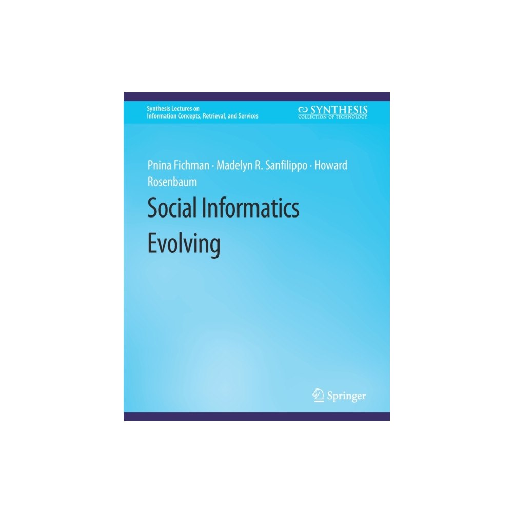 Springer International Publishing AG Social Informatics Evolving (häftad, eng)