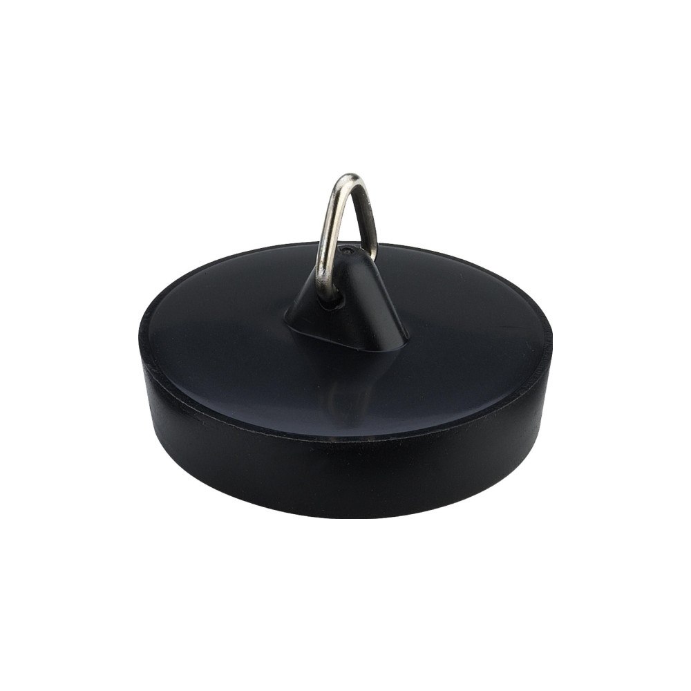 VIEGA VIEGA Tvättplugg Ø38,5 mm i gummi med kedjehållare för kulke...