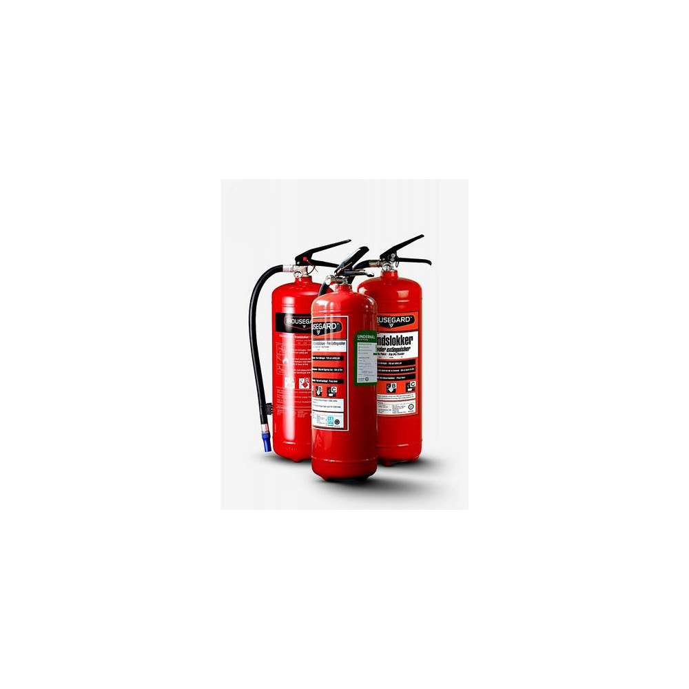 Housegard Brandsläckare ReUse pulver 55A röd