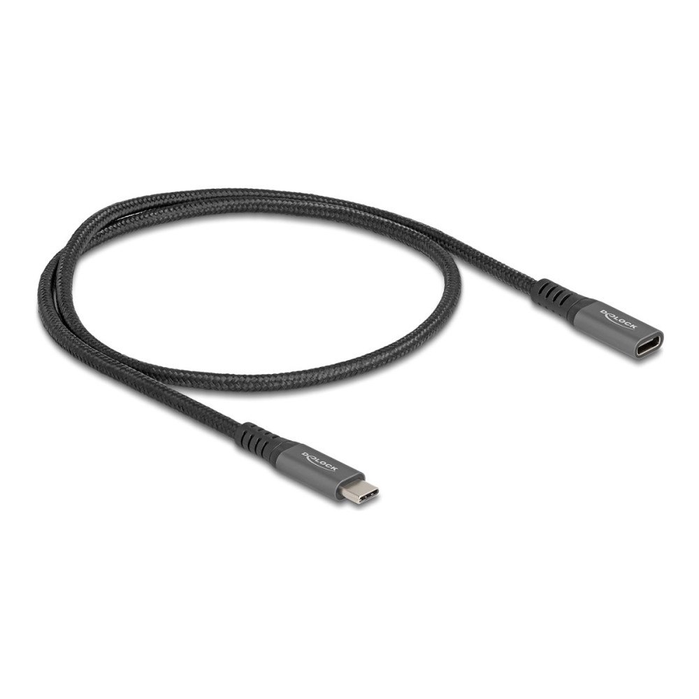 DeLOCK Delock - USB typ C-förlängningskabel - 24 pin USB-C till 24 pin USB-C - 0.5 m