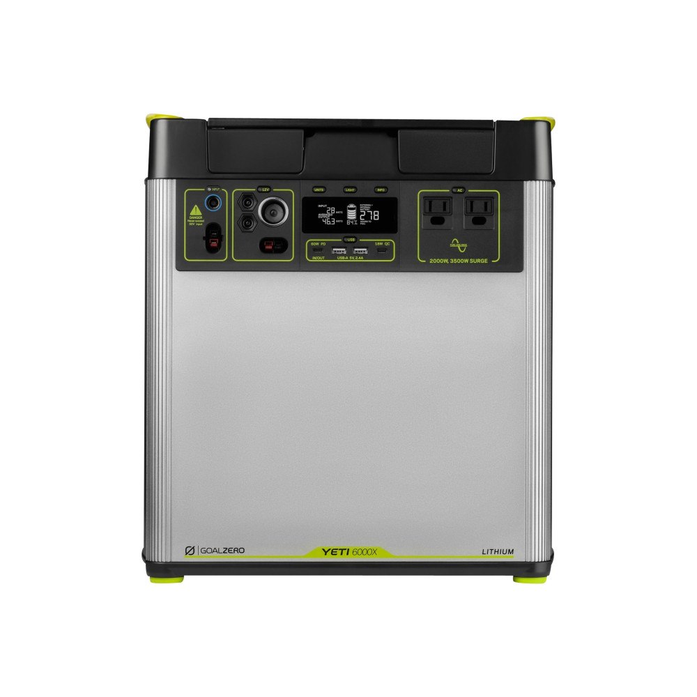Goal Zero Goal Zero Yeti 6000X - bärbar kraftstation - 2000 Watt - Li-Ion - 6010 Wh