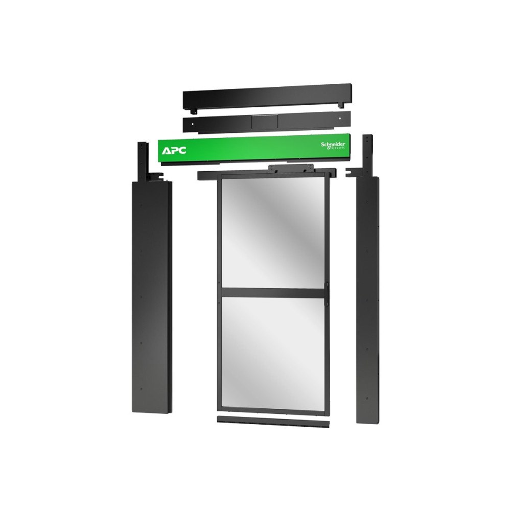 APC APC NetShelter - ändförslutningsgliddörr till rackkylningssystem - enkelt