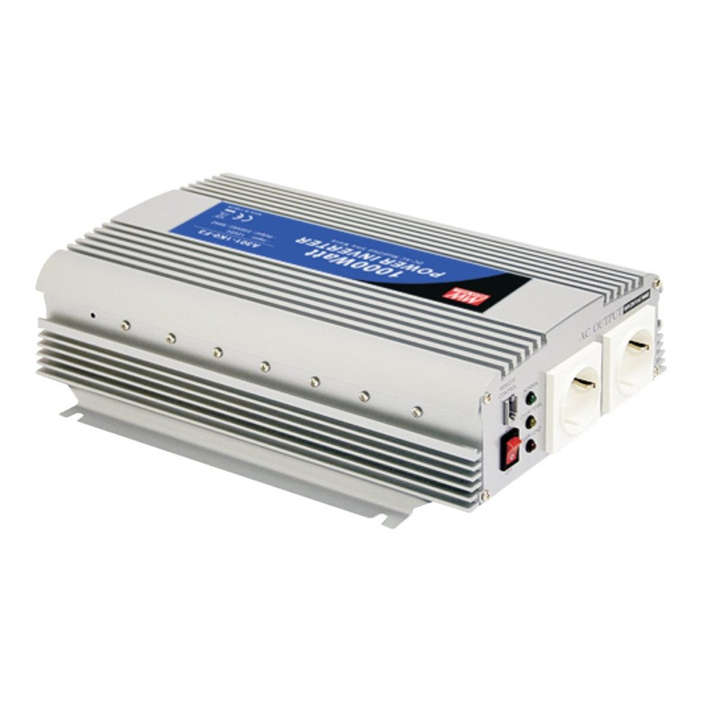 Mean Well Mean Well A-301/302-1K0 series A301-1K0-F3 - DC-AC-omriktare - 1000 Watt