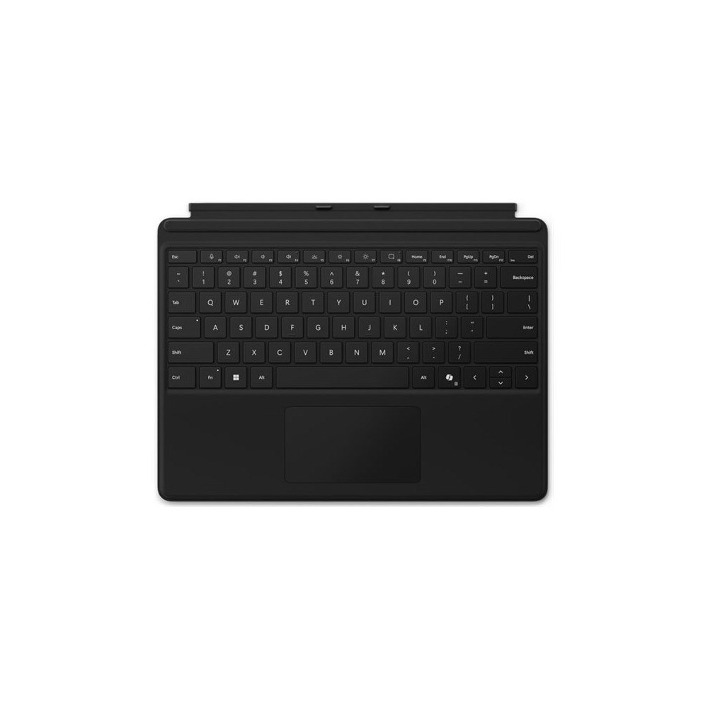 Microsoft Microsoft Surface Pro Keyboard - tangentbord - med pekdyna, accelerometer - QWERTY - Nordisk - svart Inmatningsenhet