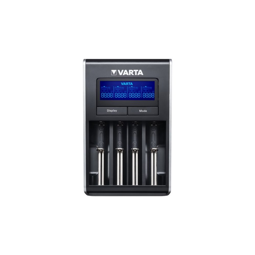 Varta Varta LCD Dual Tech Charger batteriladdare + växelströmsadapter - 4-stifts mini-USB typ A