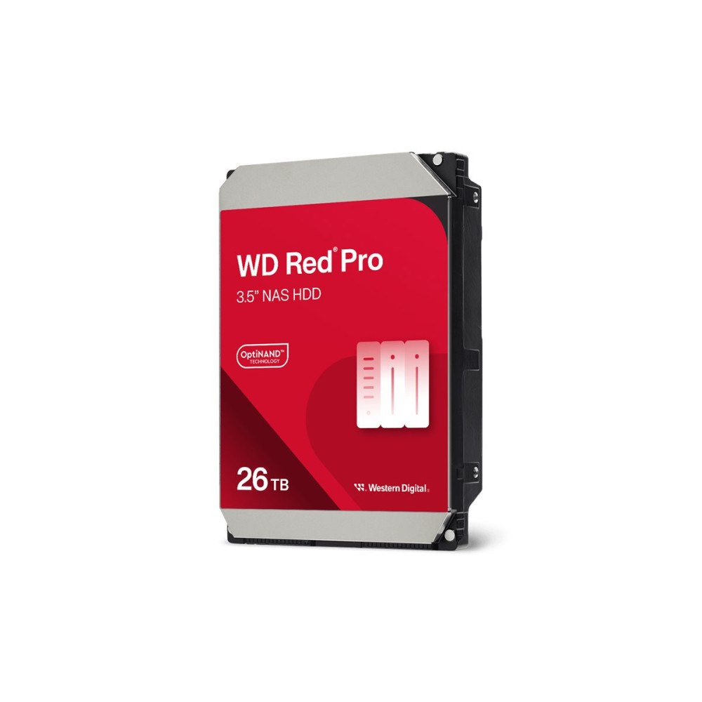 Western Digital WD Red Pro WD260KFGX - hårddisk - Enterprise - 26 TB - SATA 6Gb/s