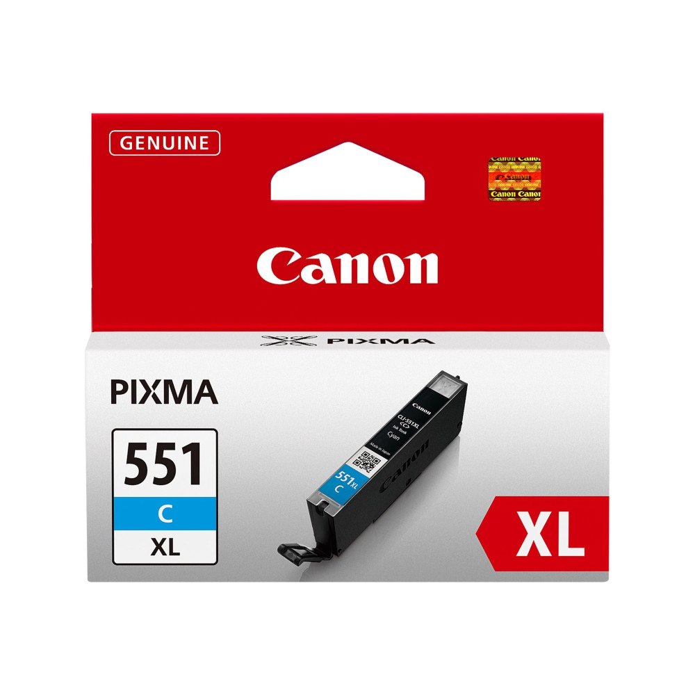 CANON Canon CLI-551C XL - Lång livslängd - cyan - original - bläcktank
