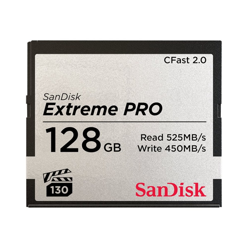 SANDISK SanDisk Extreme PRO - flash-minneskort - 128 GB - CFast 2.0