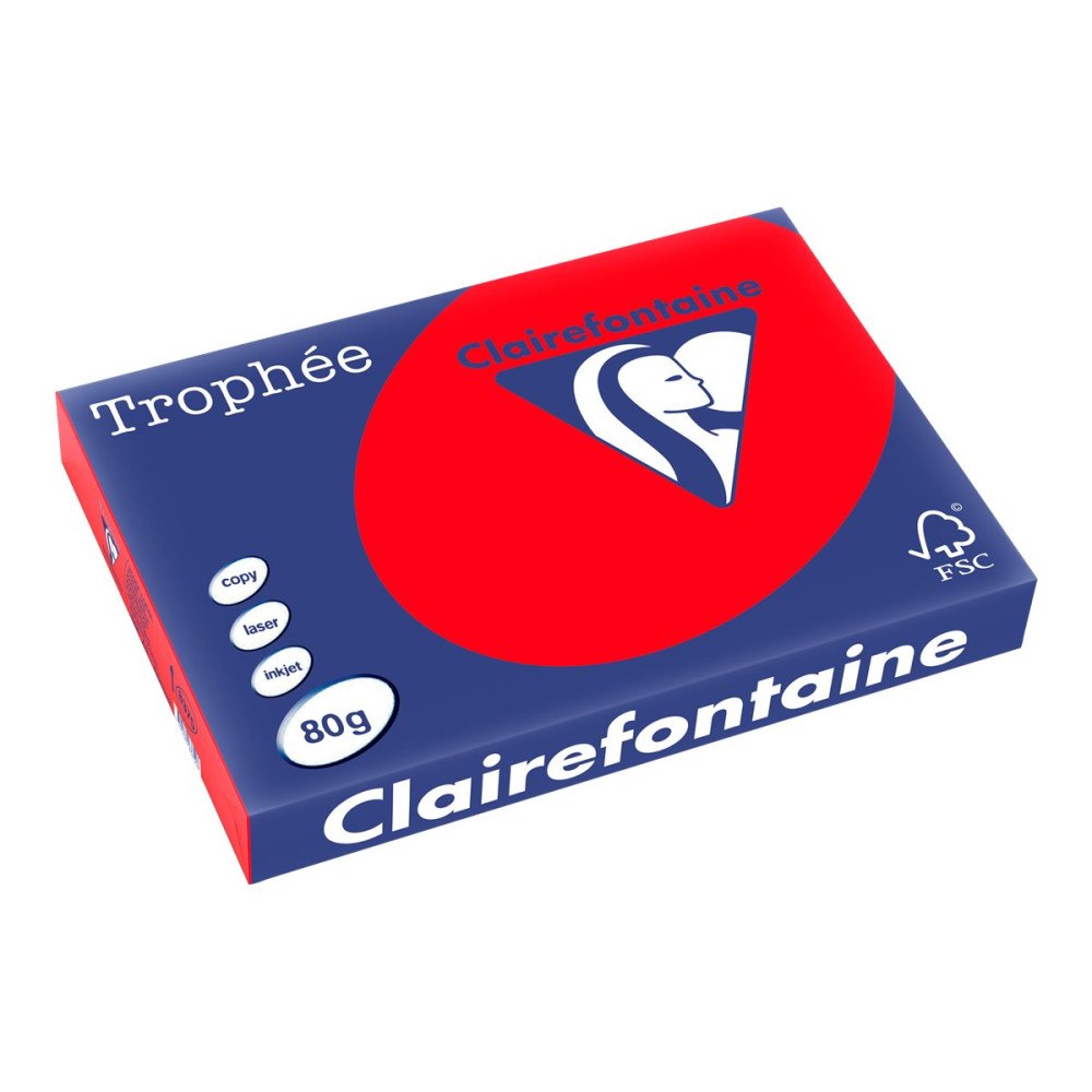 Clairefontaine Clairefontaine TROPHEE - vanligt papper - 500 ark - A3 - 80 g/m²