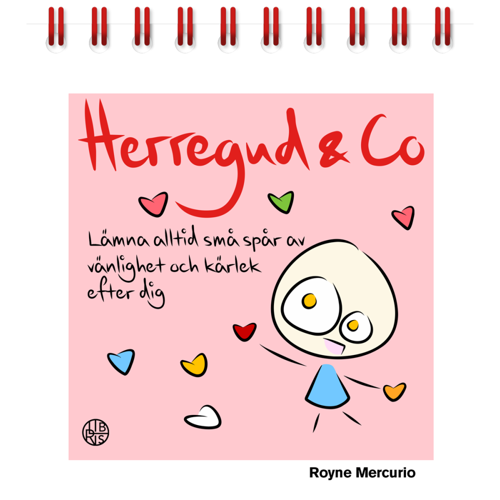 Royne Mercurio Herregud & Co bordskalender VI (bok, spiral)