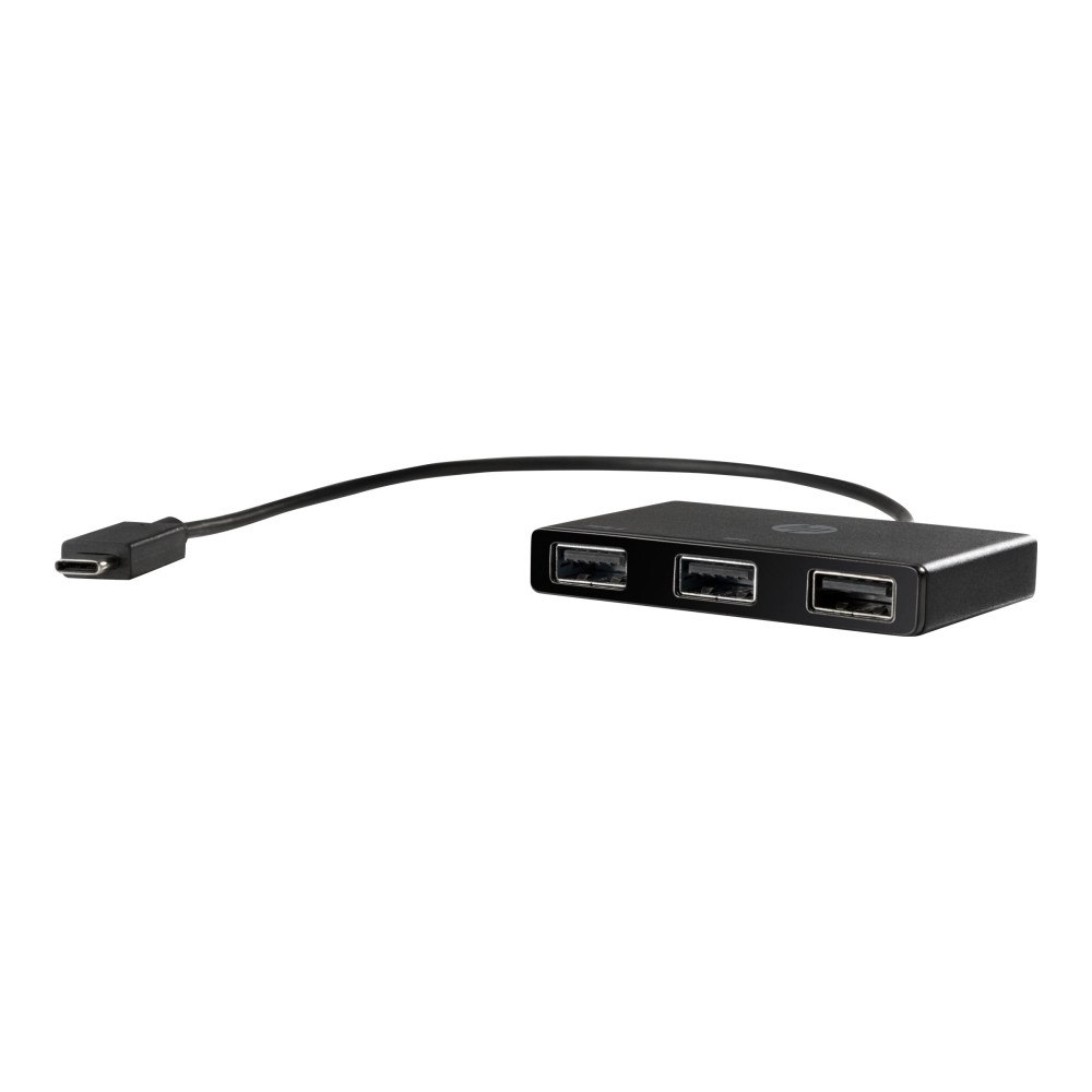 Hewlett-Packard HP USB-C to USB-A - hubb - 3 portar