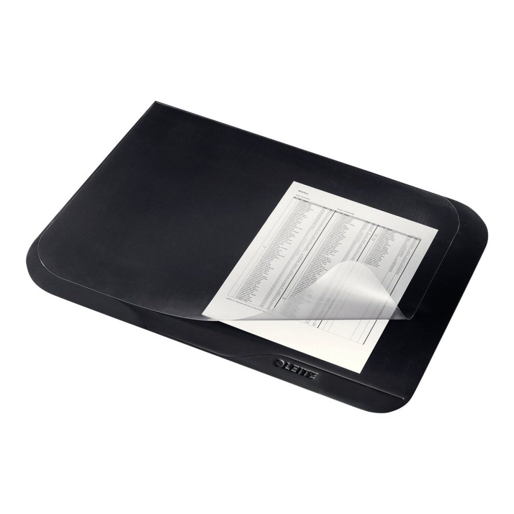 LEITZ Leitz Plus bordsunderlägg - 40 x 53 cm - polyvinylklorid (PVC) - svart