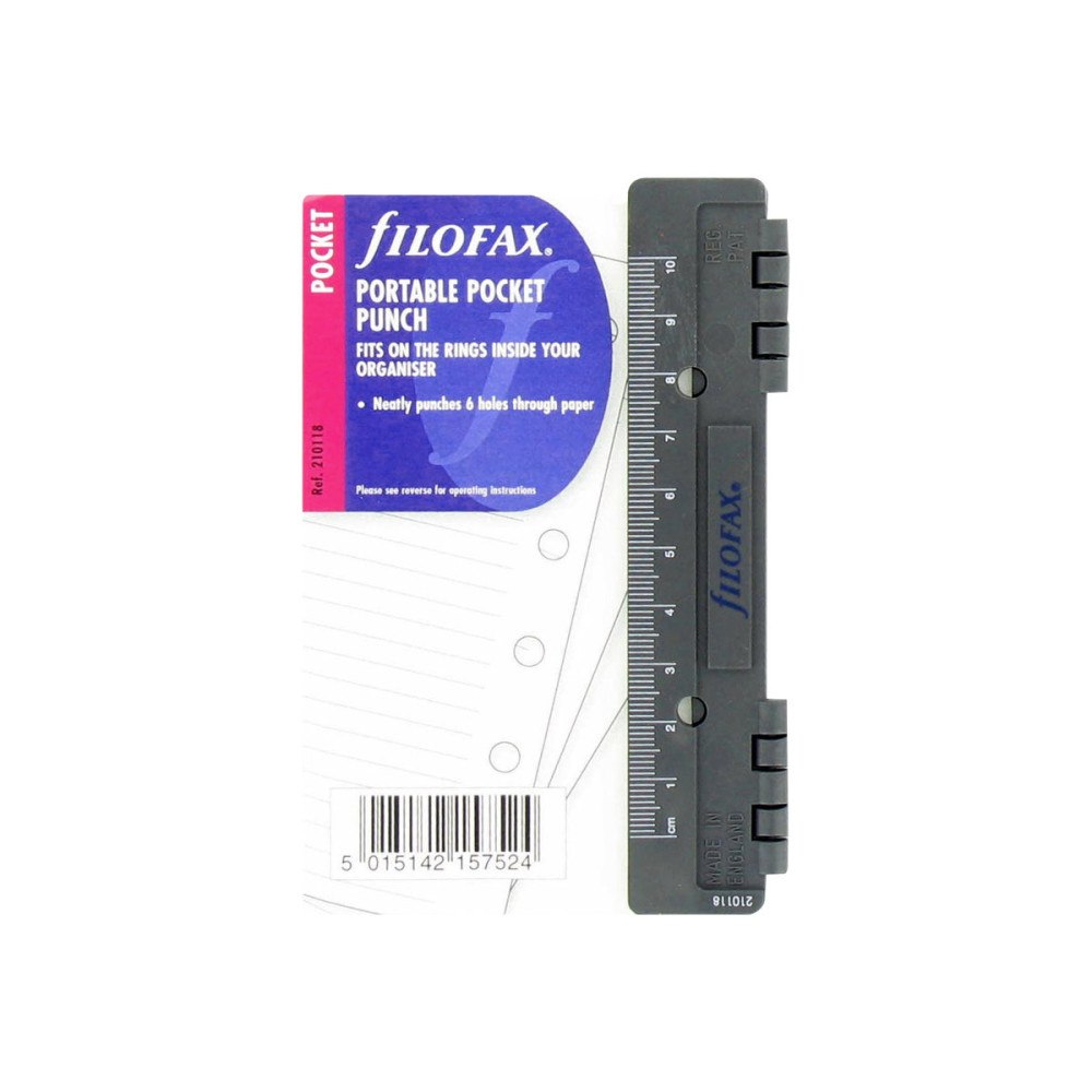 Filofax Filofax Pocket - hålslag - 2 ark - 6 hål - plast