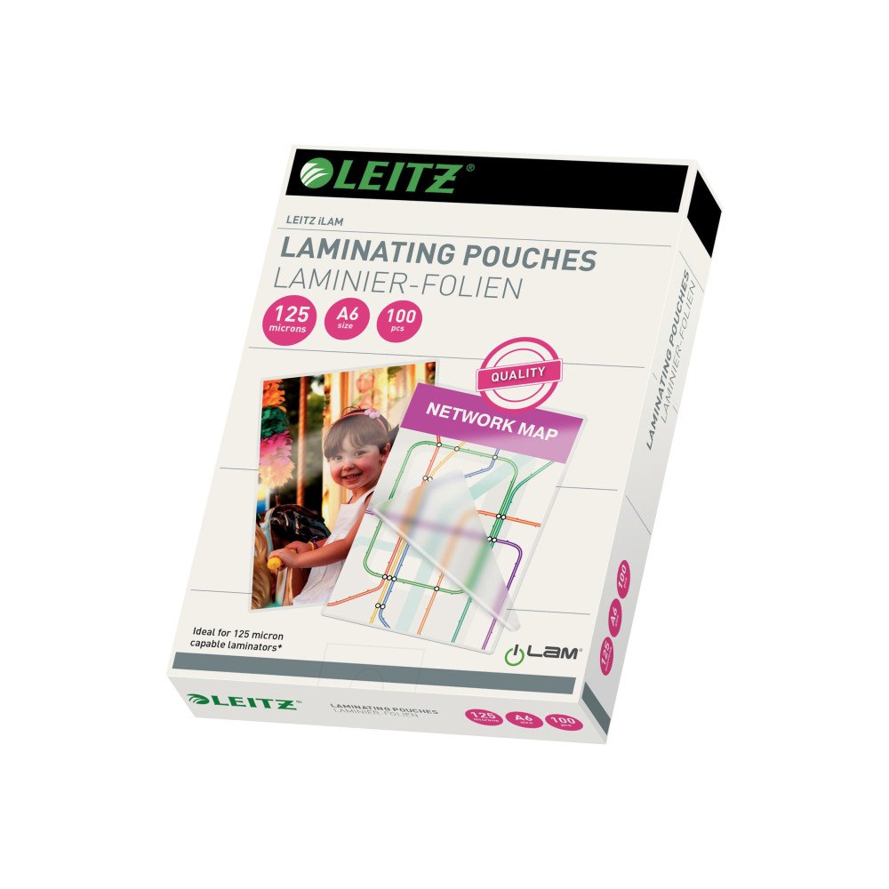 LEITZ Leitz - 100 - A6 - lamineringsfickor