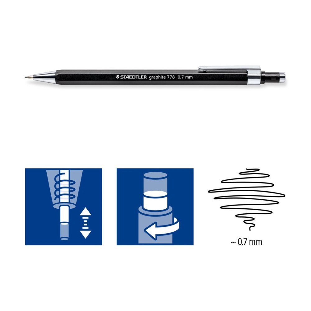 STAEDTLER STAEDTLER graphite 778 - stiftpenna (paket om 10)