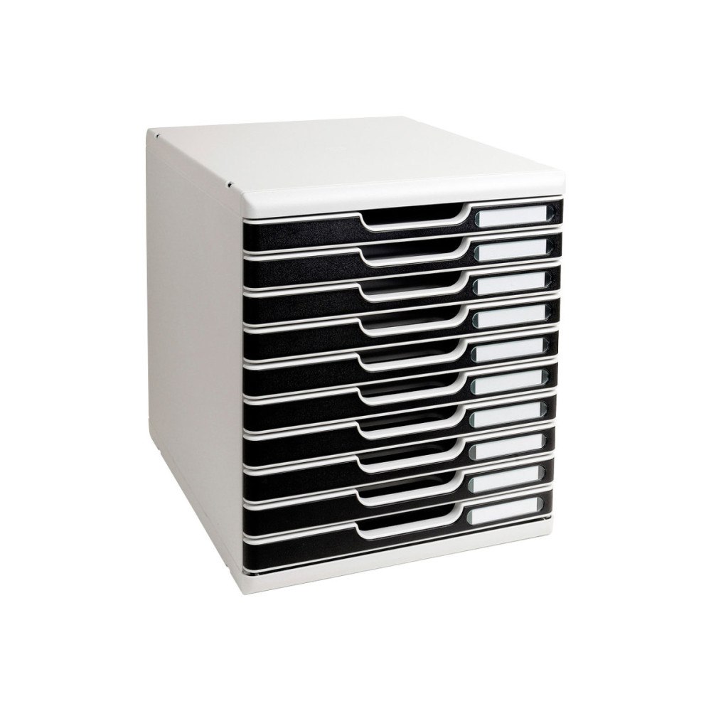 EXACOMPTA Exacompta MODULO Classic - lådskåp - för A4 Plus - svart