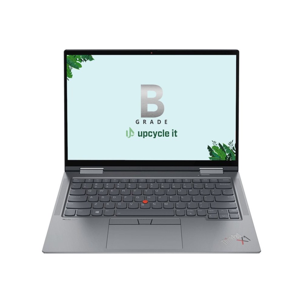 upcycle it Lenovo ThinkPad X1 Yoga (6th Gen) - 14" - Intel Core i5 - 1135G7 - 16 GB RAM - 256 GB SSD - WWAN - Nordisk - rekondition...