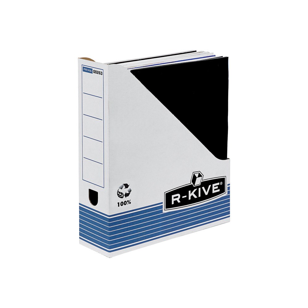 FELLOWES Bankers Box - magasinfil - för A4 - vit, blå