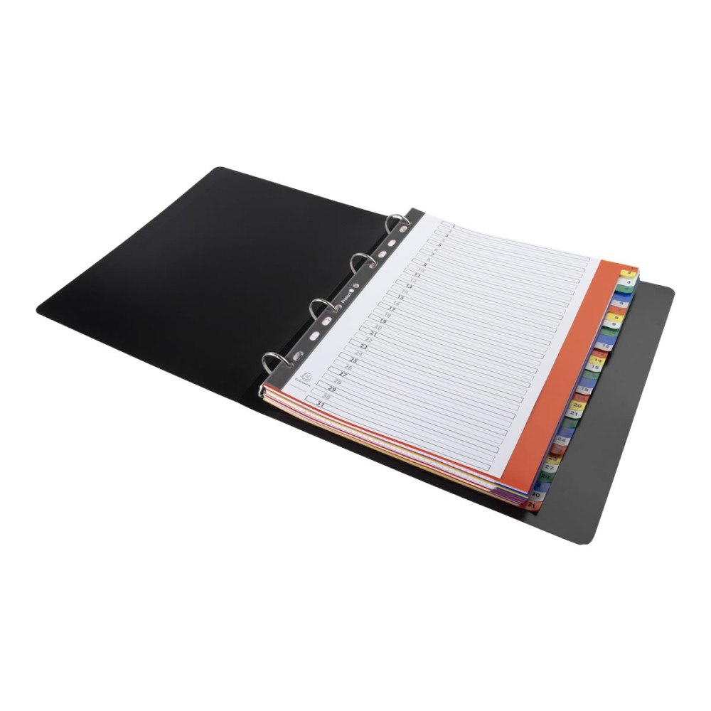 EXACOMPTA Exacompta - avdelare - 31 delar - för A4 Maxi - tabbad - blandade färger